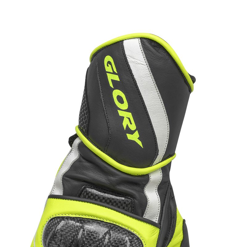 Glory EVO Tech 2 Leather Racing Gloves Back Top Glory EVO Tech 2 Leather Racing Gloves Back Top