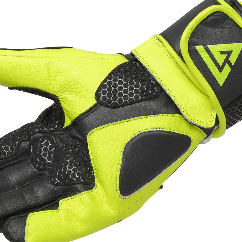 Glory EVO Tech 2 Leather Racing Gloves Front Zoom Glory EVO Tech 2 Leather Racing Gloves Front Zoom