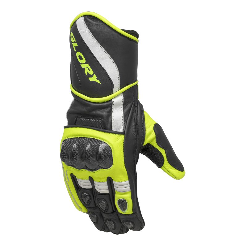 Glory EVO Tech 2 Leather Racing Gloves Side Back Glory EVO Tech 2 Leather Racing Gloves Side Back