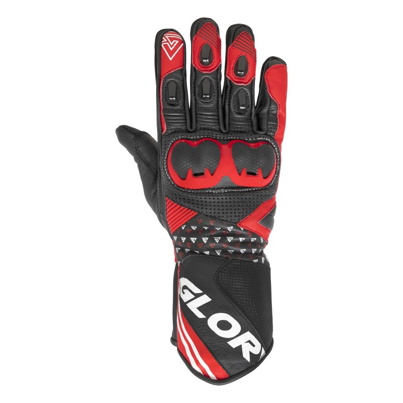 Glory Raptor X3 Motorbike Leather Gloves Back Glory Raptor X3 Motorbike Leather Gloves Back