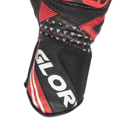 Glory Raptor X3 Motorbike Leather Gloves Back Bottom