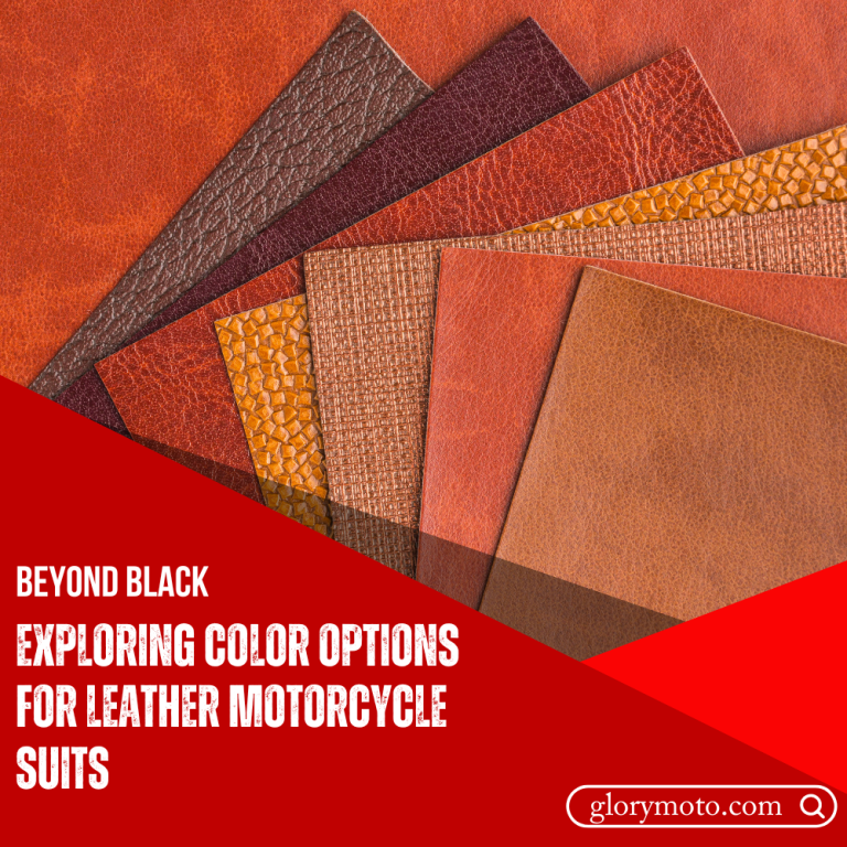 Beyond Black: Exploring Color Options for Leather Motorcycle Suits