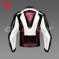 Glory Raptor X3 Motorbike Leather Jacket Back