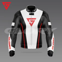 Glory Raptor X3 Motorbike Leather Jacket Front