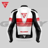 Glory Nimbus V2 Motorcycle Leather Jacket Back 3D