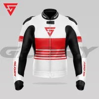 Glory Nimbus V2 Motorcycle Leather Jacket Front 3D