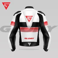 Glory Nimbus V3 Motorcycle Leather Jacket Back 3D