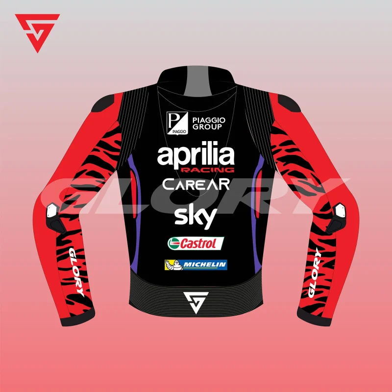 Aleix Espargaro MotoGP 2023 Jacket Aprilia Racing Image Two Aleix Espargaro MotoGP 2023 Jacket Aprilia Racing Image Two