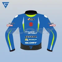 Alex Rins MotoGP 2017 Jacket Team Suzuki Ecstar Image Two