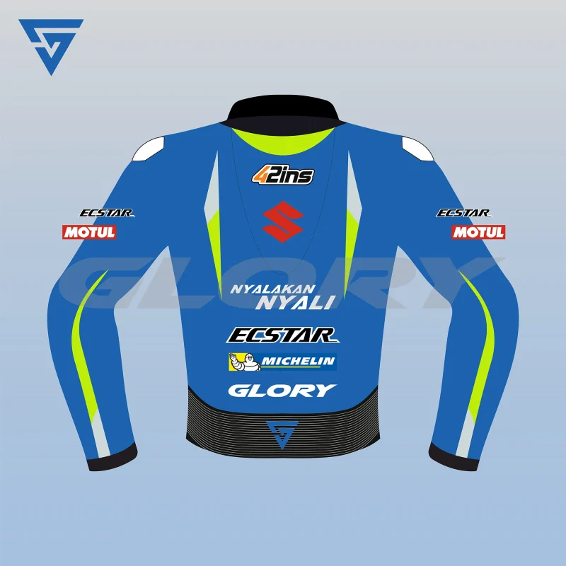 Alex Rins MotoGP 2017 Jacket Team Suzuki Ecstar Image Two Alex Rins MotoGP 2017 Jacket Team Suzuki Ecstar Image Two
