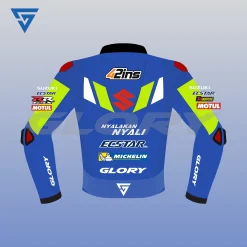 Alex Rins MotoGP 2022 Jacket Team Suzuki Ecstar Image Two