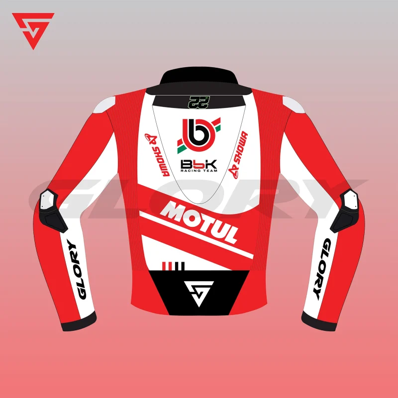 Alex Lowes WSBK 2025 Jacket Bimota by Kawasaki Racing Team Image Two Alex Lowes WSBK 2025 Jacket Bimota by Kawasaki Racing Team Image Two