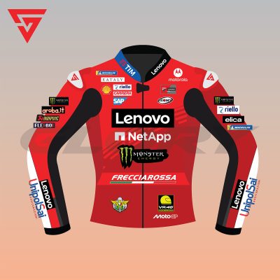Francesco Bagnaia MotoGP 2025 Jacket Ducati Lenovo Team Image One