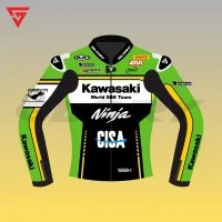 Garrett Gerloff WSBK 2025 Jacket Kawasaki WorldSBK Team Image One