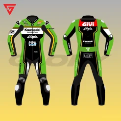 Garrett Gerloff WSBK 2025 Suit Kawasaki WorldSBK Team Image