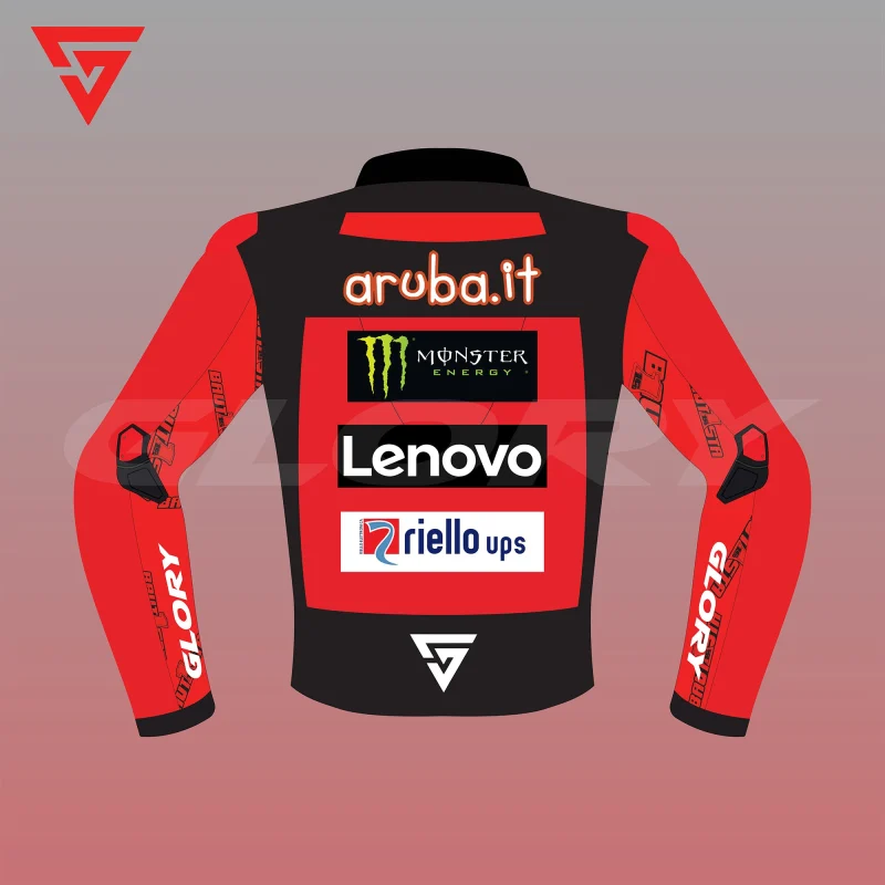 Alvaro Bautista WSBK 2025 Jacket Aruba.it Racing Ducati Image Two Alvaro Bautista WSBK 2025 Jacket Aruba.it Racing Ducati Image Two