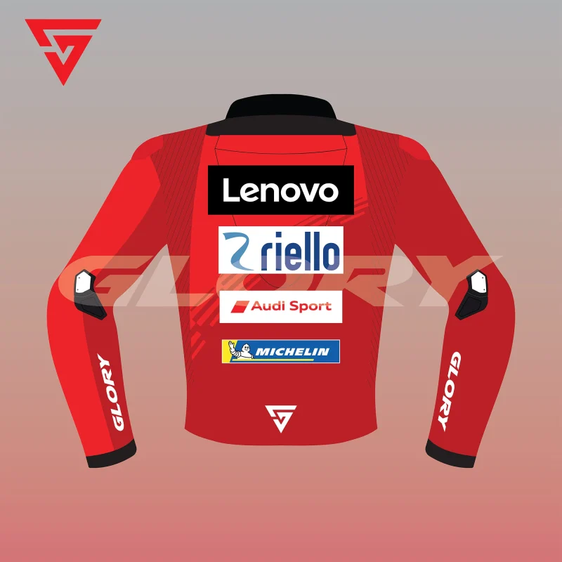 Marc Marquez MotoGP 2025 Jacket Ducati Lenovo Team Image Two Marc Marquez MotoGP 2025 Jacket Ducati Lenovo Team Image Two