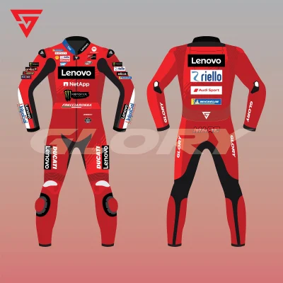 Marc Marquez MotoGP 2025 Suit Ducati Lenovo Team Image