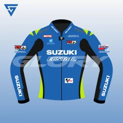 Aleix Espargaro MotoGP 2015 Jacket Team Suzuki Ecstar Image One