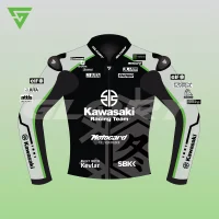 Alex Lowes WSBK 2022 Jacket Kawasaki Racing Team WorldSBK Image One