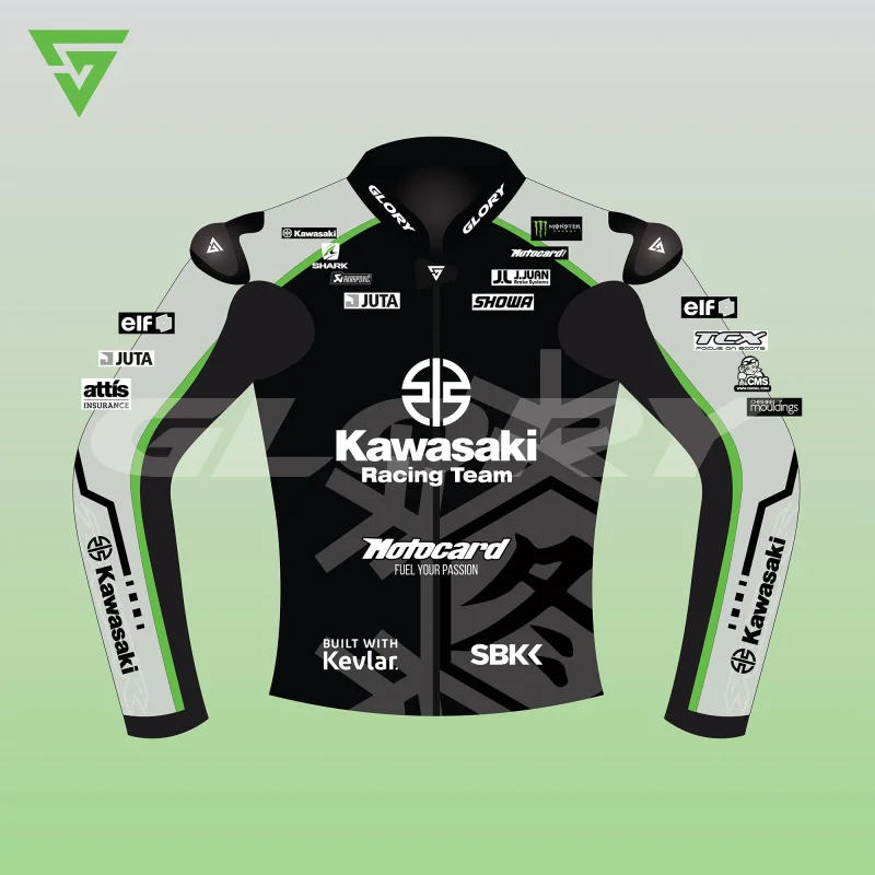Alex Lowes WSBK 2022 Jacket Kawasaki Racing Team WorldSBK Image One