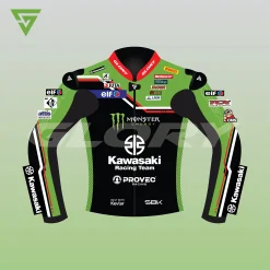 Alex Lowes WSBK 2023 Jacket Kawasaki Racing Team WorldSBK Image One