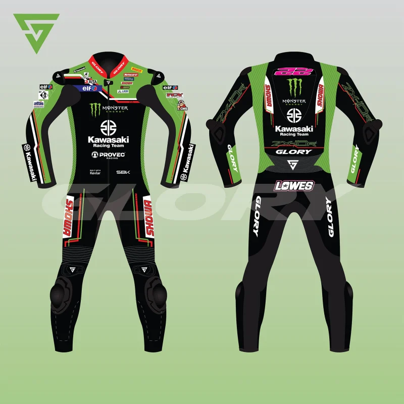 Alex Lowes WSBK 2023 Suit Kawasaki Racing Team WorldSBK Image