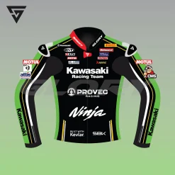 Alex Lowes WSBK 2024 Jacket Kawasaki Racing Team WorldSBK Image One