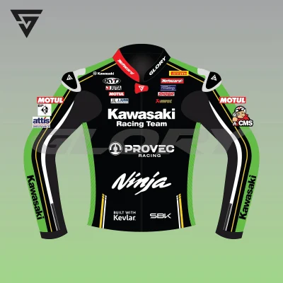Alex Lowes WSBK 2024 Jacket Kawasaki Racing Team WorldSBK Image One
