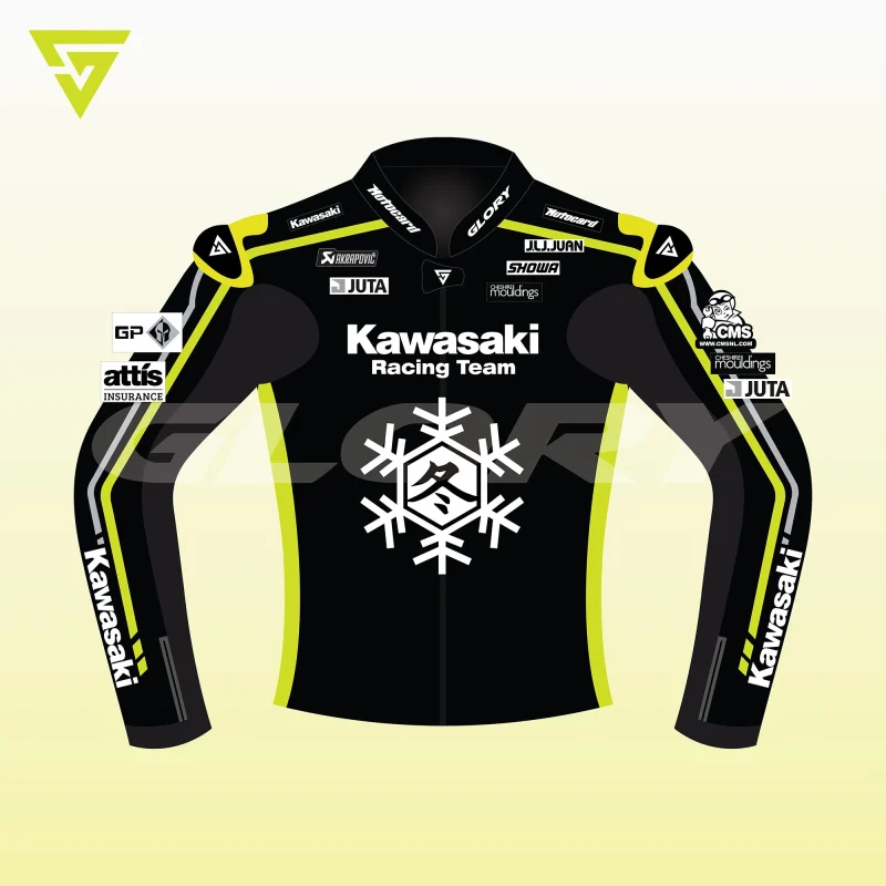 Alex Lowes Winter Test WSBK 2023 Jacket Kawasaki Racing Team WorldSBK Image One