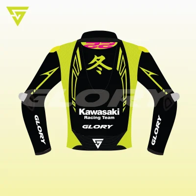 Alex Lowes Winter Test WSBK 2023 Jacket Kawasaki Racing Team WorldSBK Image Two