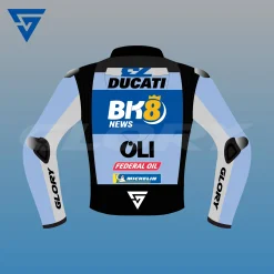 Alex Marquez MotoGP 2025 Jacket BK8 Gresini Racing MotoGP Image Two Alex Marquez MotoGP 2025 Jacket BK8 Gresini Racing MotoGP Image Two