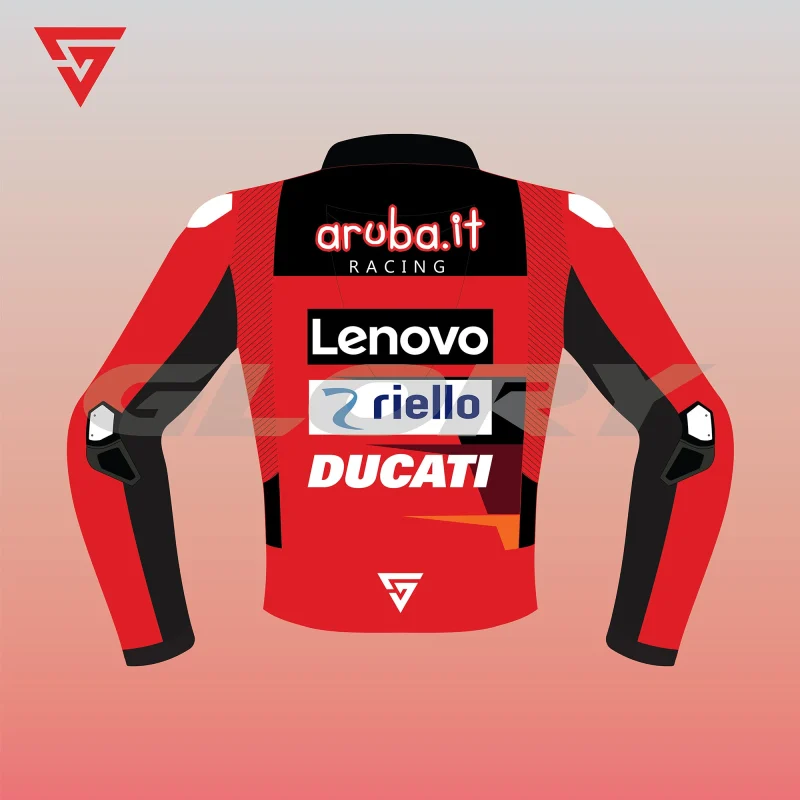 Alvaro Bautista WSBK 2023 Jacket Aruba.it Racing – Ducati Image Two Alvaro Bautista WSBK 2023 Jacket Aruba.it Racing – Ducati Image Two