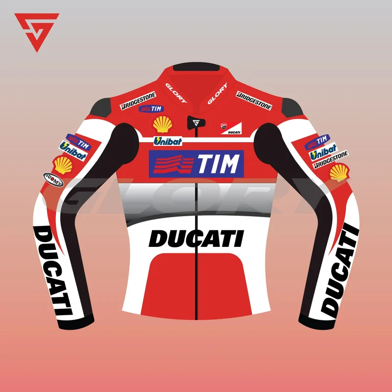 Andrea Dovizioso MotoGP 2016 Jacket Ducati Image One