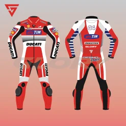 Andrea Dovizioso MotoGP 2016 Suit Ducati Image