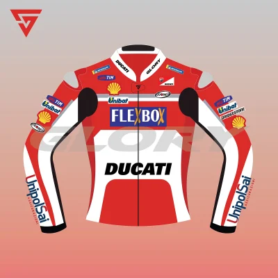 Andrea Dovizioso MotoGP 2017 Jacket Ducati Team Image One