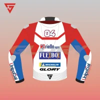 Andrea Dovizioso MotoGP 2017 Jacket Ducati Team Image Two