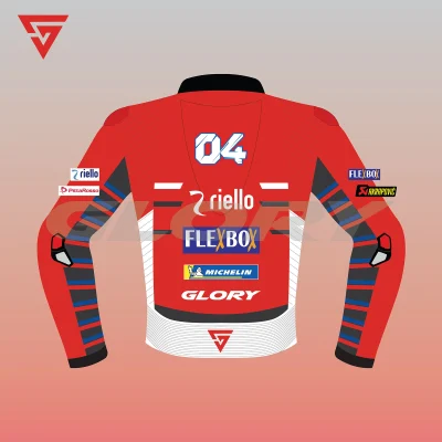 Andrea Dovizioso MotoGP 2018 Jacket Ducati Team Image Two
