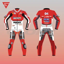 Andrea Dovizioso MotoGP 2018 Suit Ducati Team Image