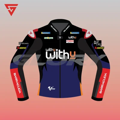 Andrea Dovizioso MotoGP 2022 Jacket WithU Yamaha RNF MotoGP Team Image One