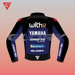 Andrea Dovizioso MotoGP 2022 Jacket WithU Yamaha RNF MotoGP Team Image Two