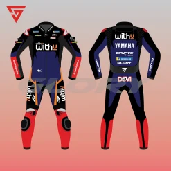 Andrea Dovizioso MotoGP 2022 Suit WithU Yamaha RNF MotoGP Team Image