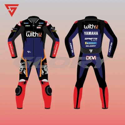 Andrea Dovizioso MotoGP 2022 Suit WithU Yamaha RNF MotoGP Team Image