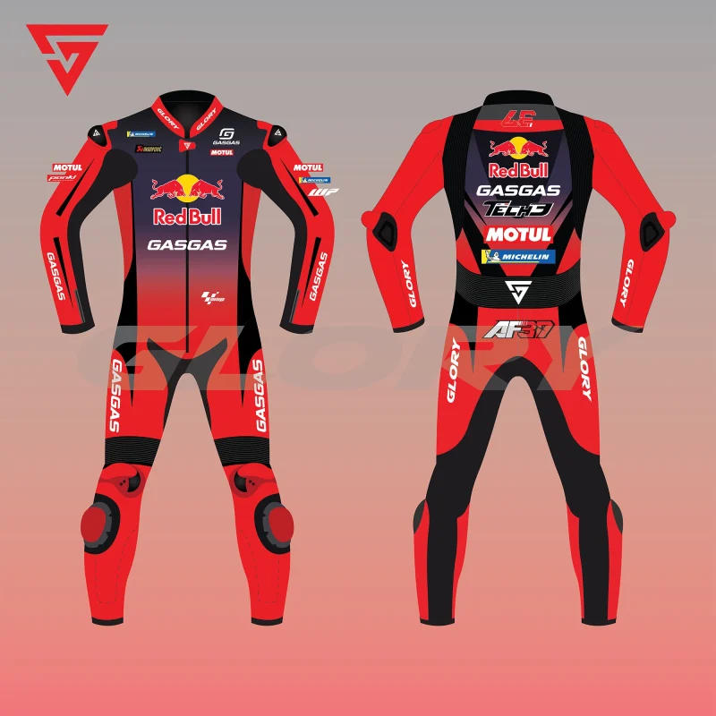 Augusto Fernandez MotoGP 2024 Suit Red Bull GasGas Tech3 Image