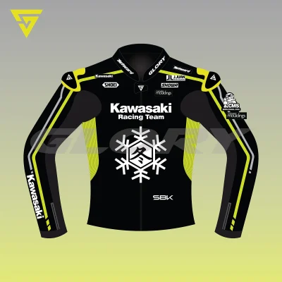 Axel Bassani Winter Test 2024 Jacket Kawasaki Racing Team WorldSBK Image One