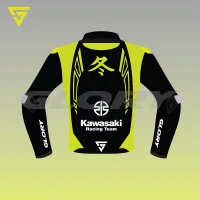 Axel Bassani Winter Test 2024 Jacket Kawasaki Racing Team WorldSBK Image Two