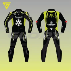 Axel Bassani Winter Test 2024 Suit Kawasaki Racing Team WorldSBK Image