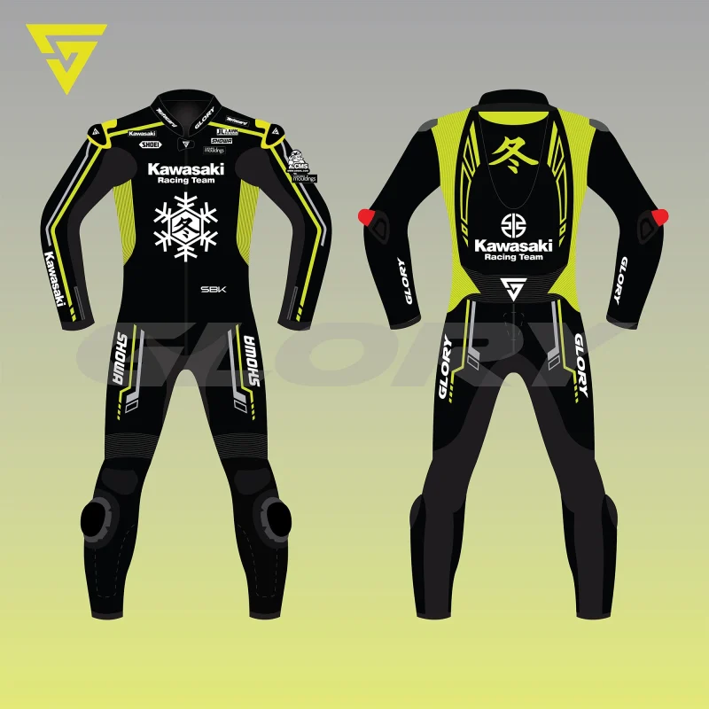 Axel Bassani Winter Test 2024 Suit Kawasaki Racing Team WorldSBK Image