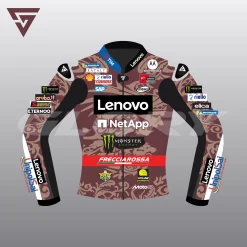 Franccessco Bagnia 2025 MotoGP Jacket Ducati Lenovo Team Image One