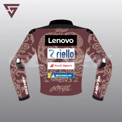 Franccessco Bagnia 2025 MotoGP Jacket Ducati Lenovo Team Image Two Franccessco Bagnia 2025 MotoGP Jacket Ducati Lenovo Team Image Two